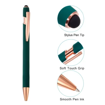 ballpoint pens with stylus tip.