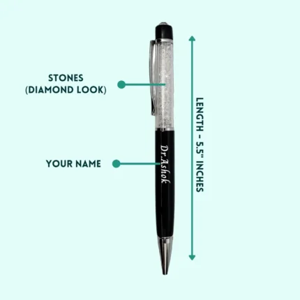 crystal stylus ball pen