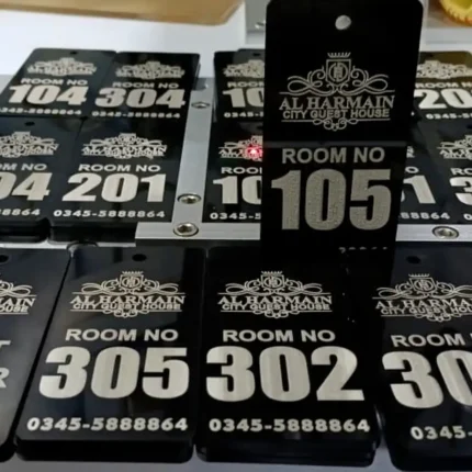 customized room keychain