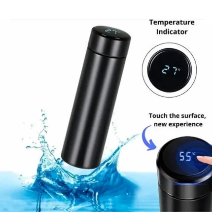 led display smart thermos bottle