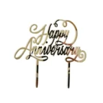 Happy Anniversary Cake Topper