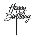 Happy Birthday Cake Topper
