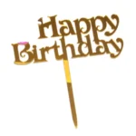 Happy Birthday Cake Topper