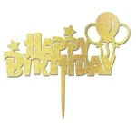 Happy Birthday Cake Topper