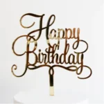 Happy Birthday Cake Topper