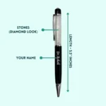 Crystal Stylus Ball Pen