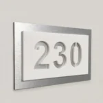 Personalized Wooden & Acrylic Door Sign