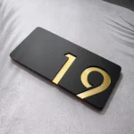 Personalized Wooden & Acrylic Door Sign