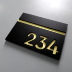 Personalized Wooden & Acrylic Door Sign