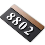 Personalized Wooden & Acrylic Door Sign