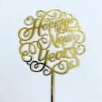 New Year Cake Topper
