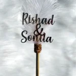 Personalized Nikkah Pen Topper