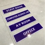Personalized School Door Signs
